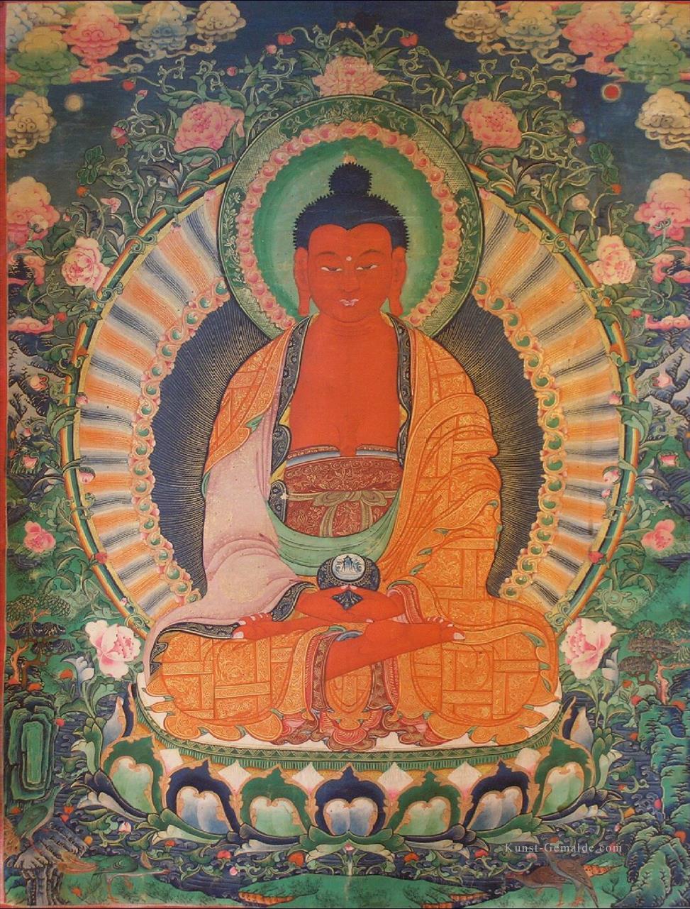 Amitabha Buddha Buddhismus Ölgemälde